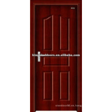 Puerta de madera con puertas de PVC JKD-8031 para diseño Interior de la puerta